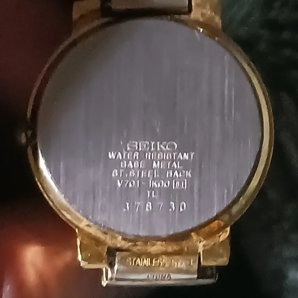 Vintage Seiko SX V701-1K00 Goldtone - Picture 7 of 8